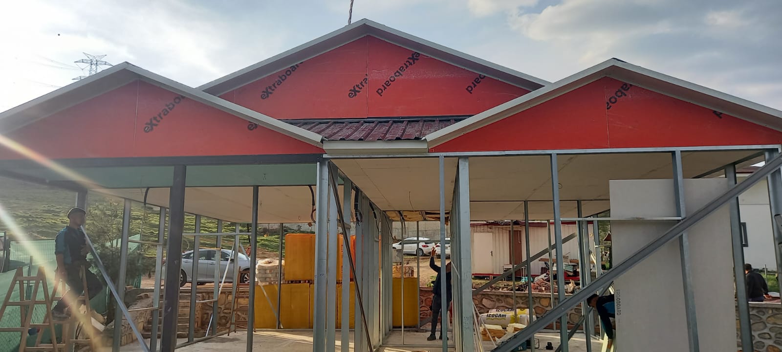 Hafif Çelik Villa Şantiyesi